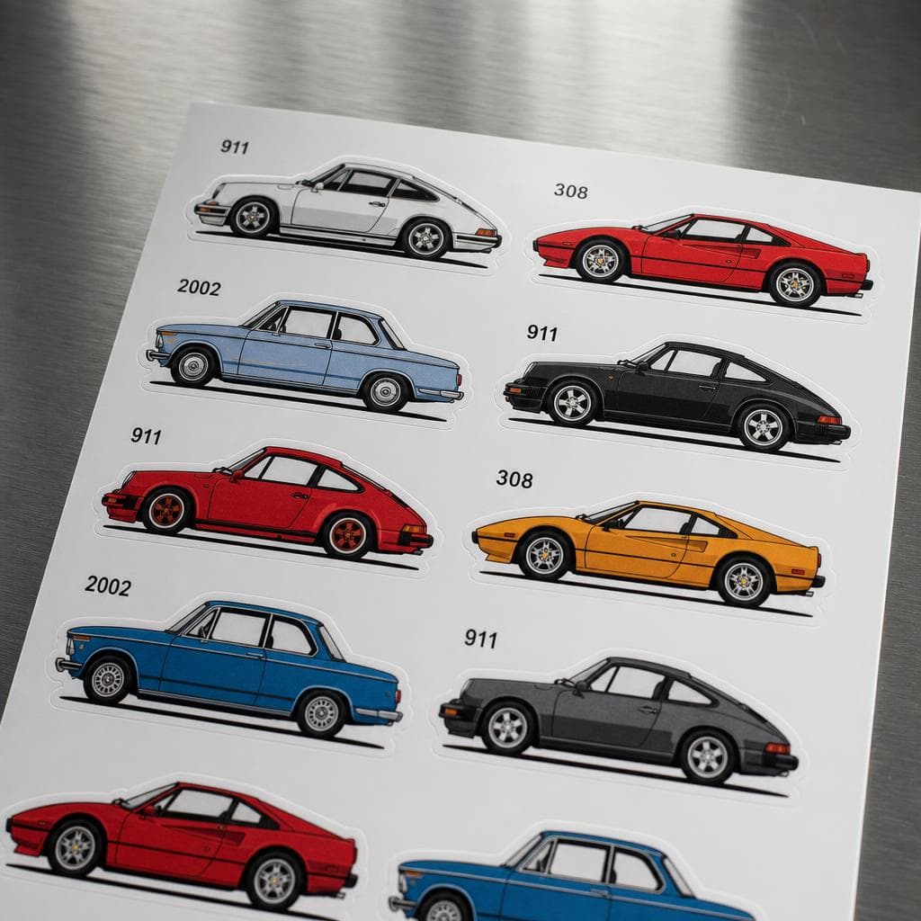 Custom sticker sheet