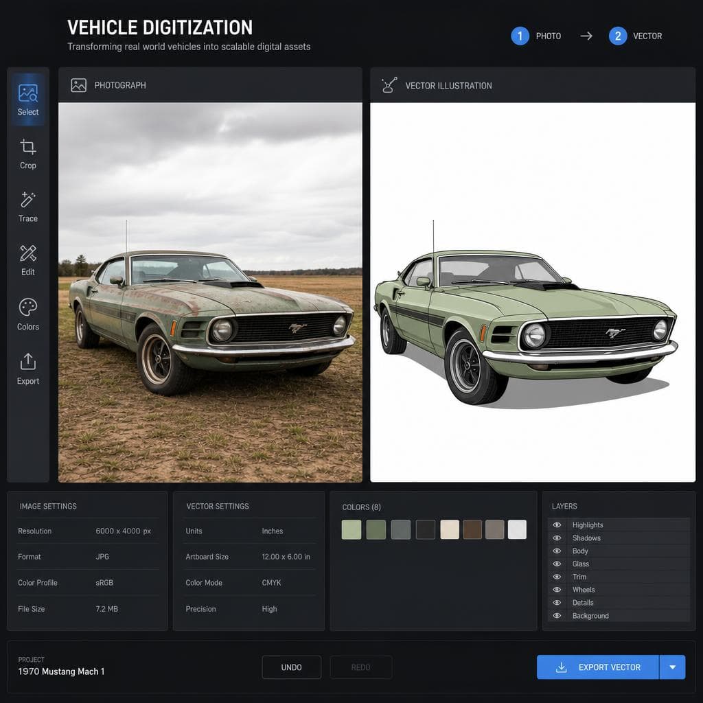 Vehicle digitization demo