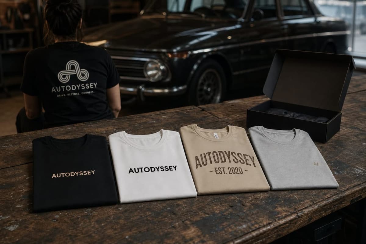 AUTODYSSEY T-Shirt Club · Monthly
