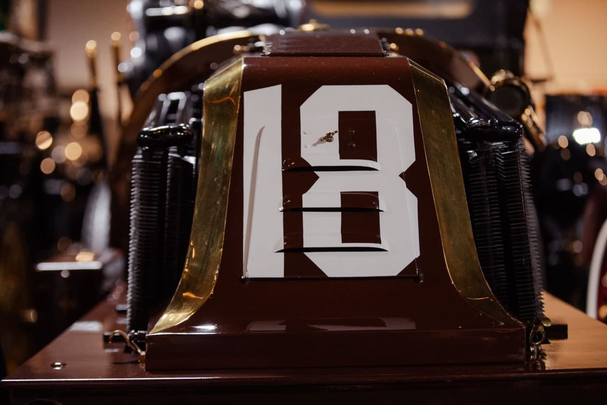 Race car number 18