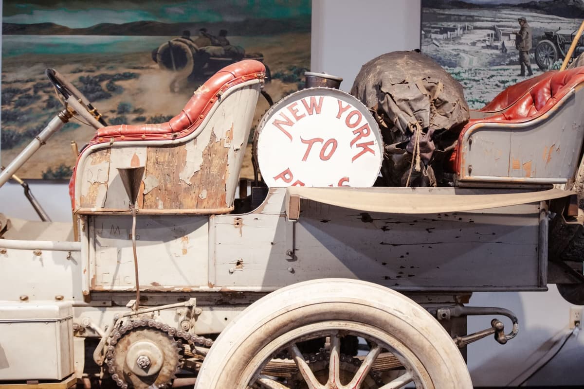 1907 Thomas Flyer — the New York to Paris car