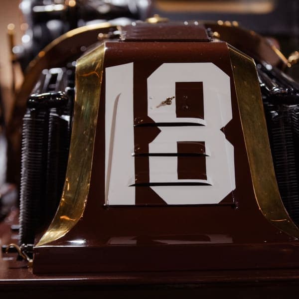 Race car number 18
