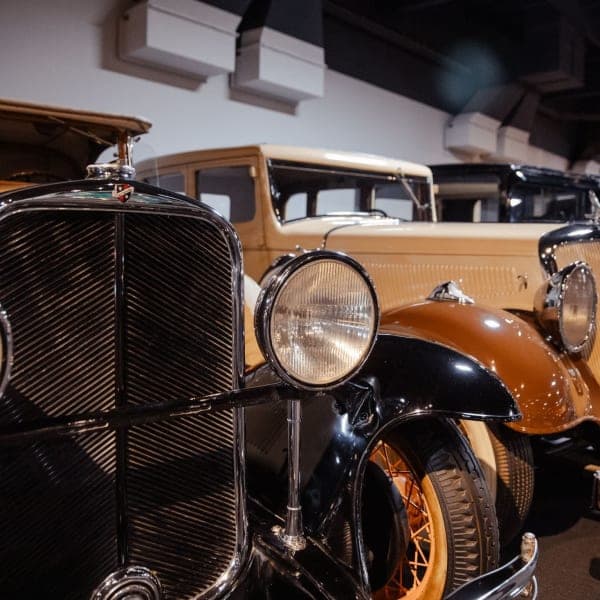 Three grilles, in line