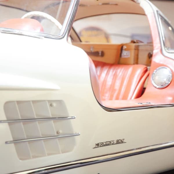 Gullwing door, open