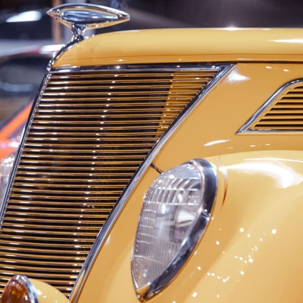 1937 Ford, gold-yellow