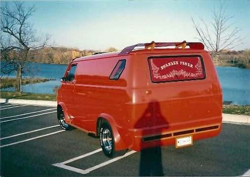 Rear lettering